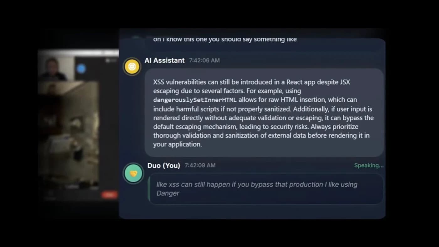 LockedIn AI — Duo デモ:AI と人間のサポート